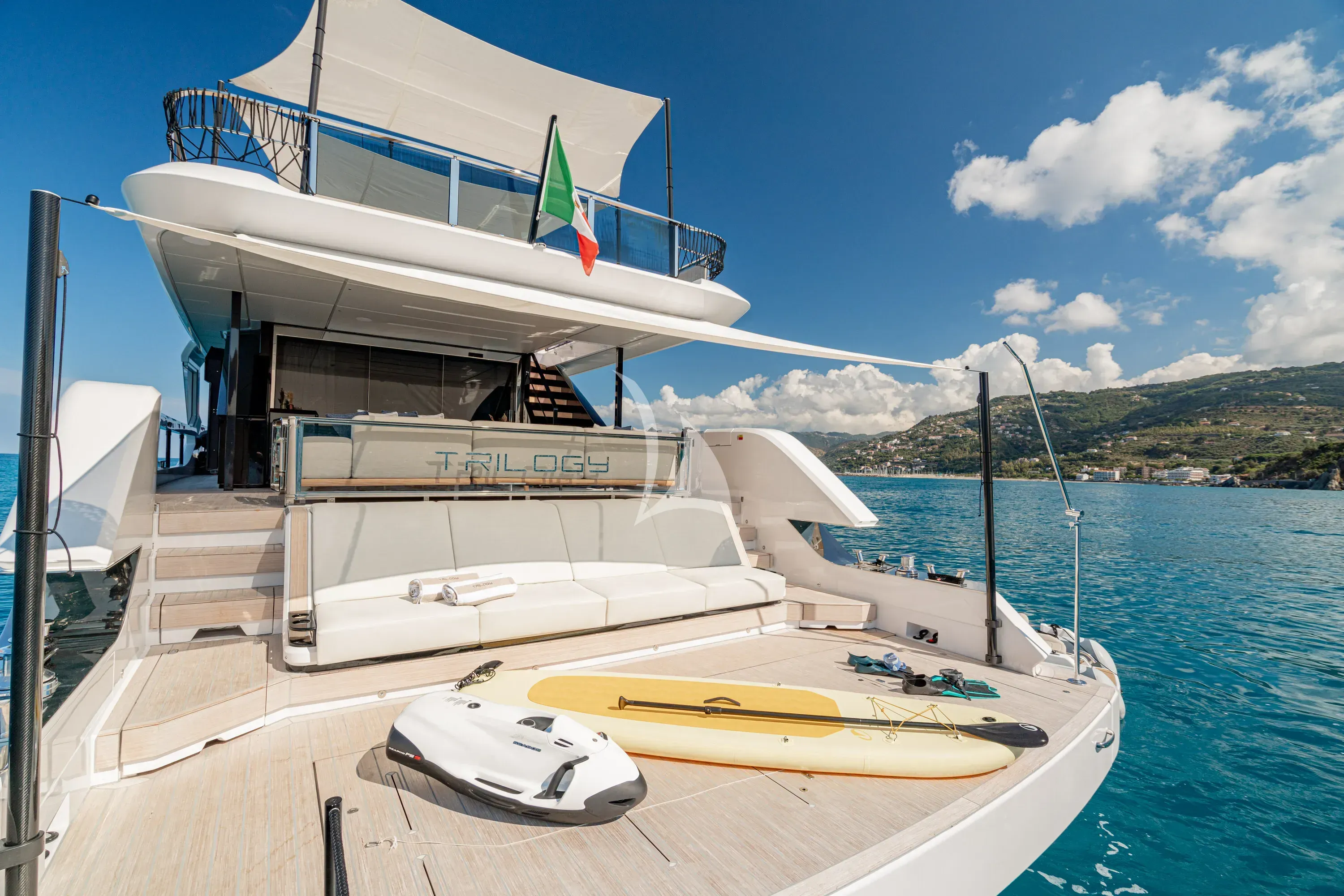 TRILOGY luxury yacht
