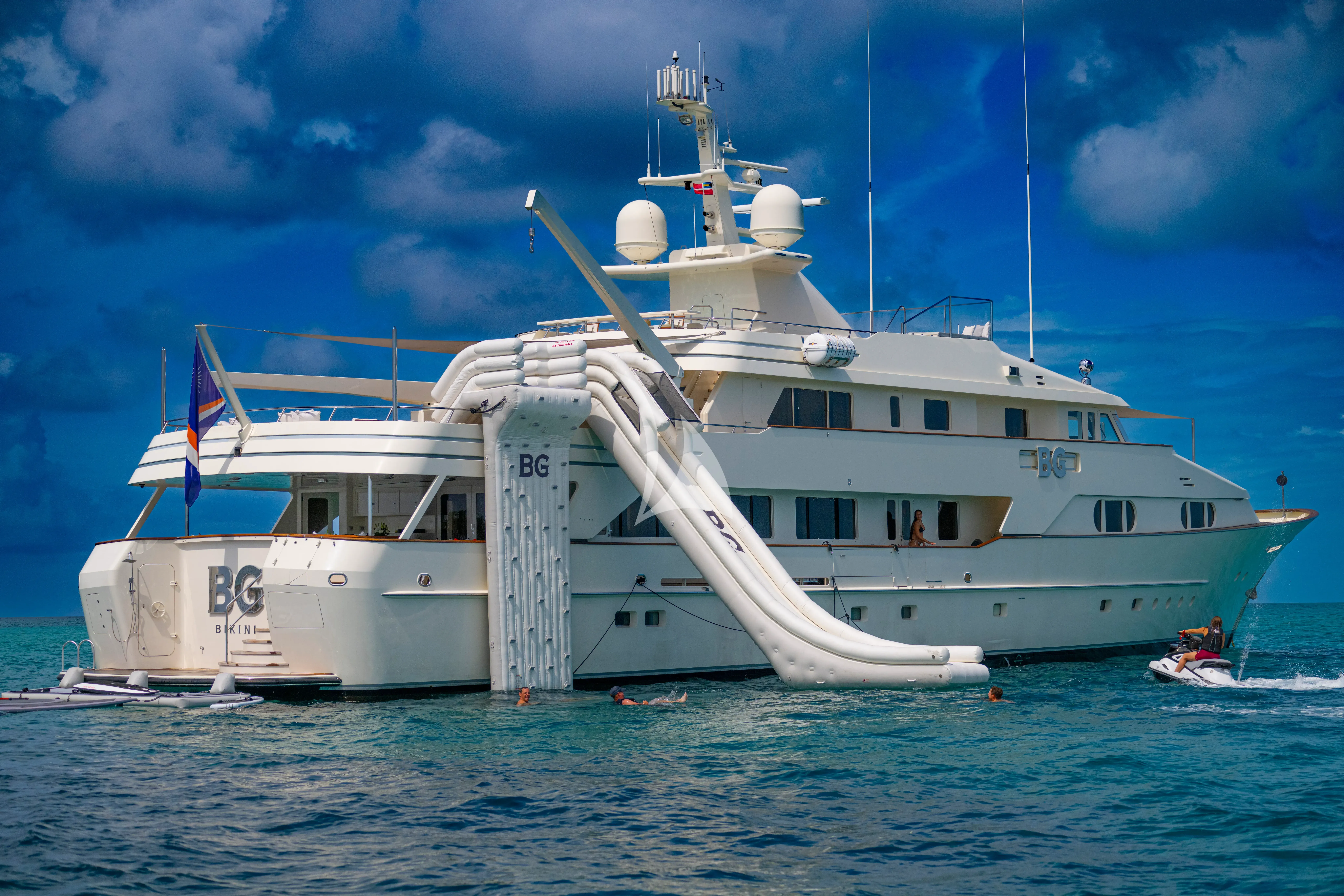BG luxury yacht