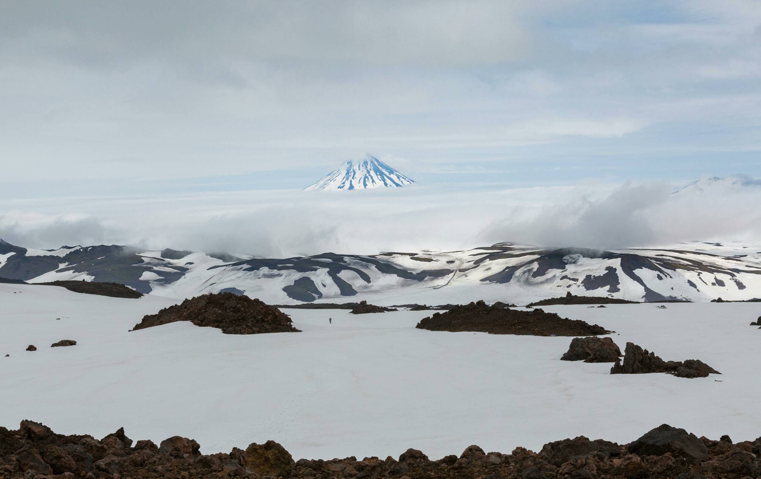 Deception Island volcanic landscape