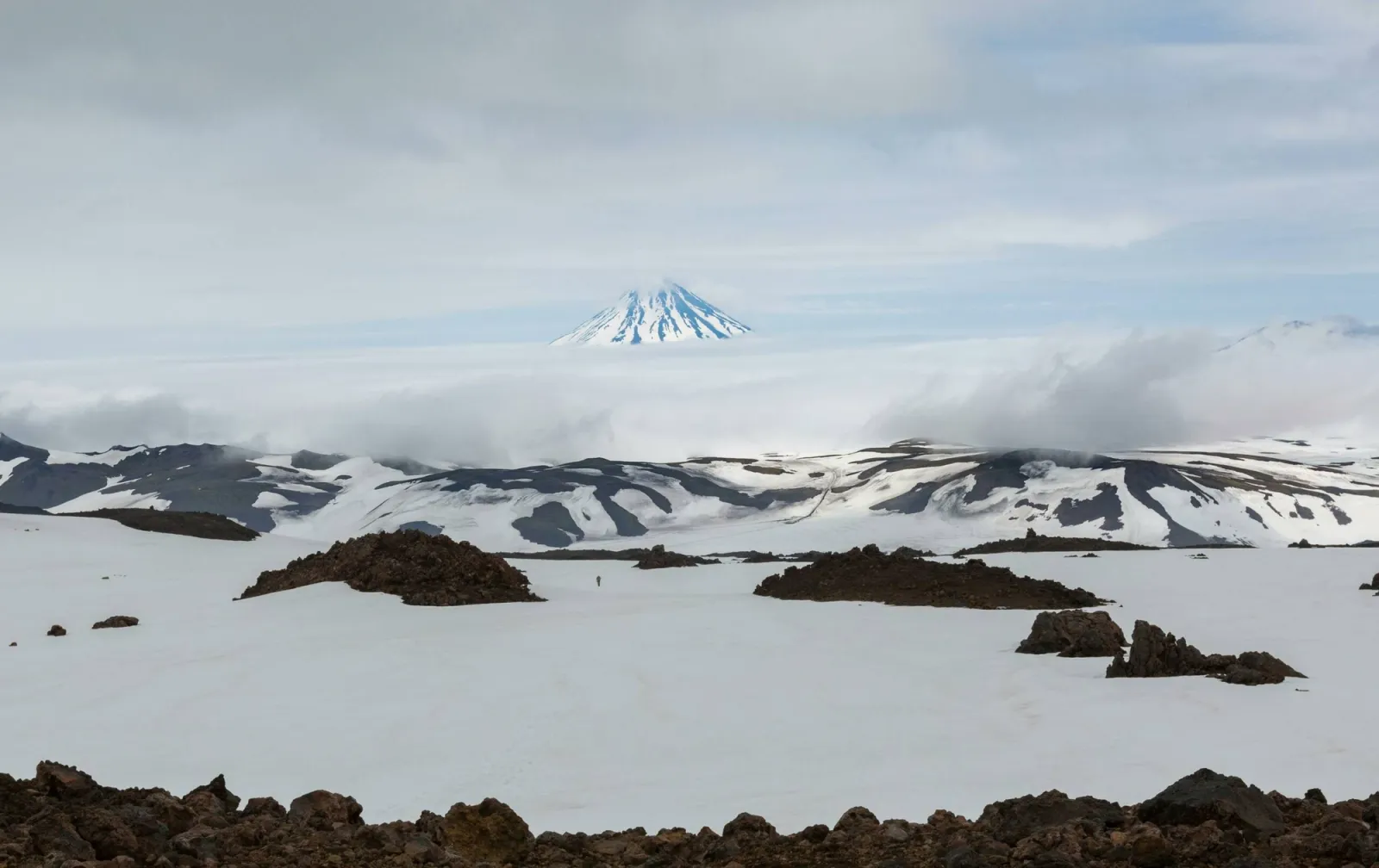 Deception Island volcanic landscape