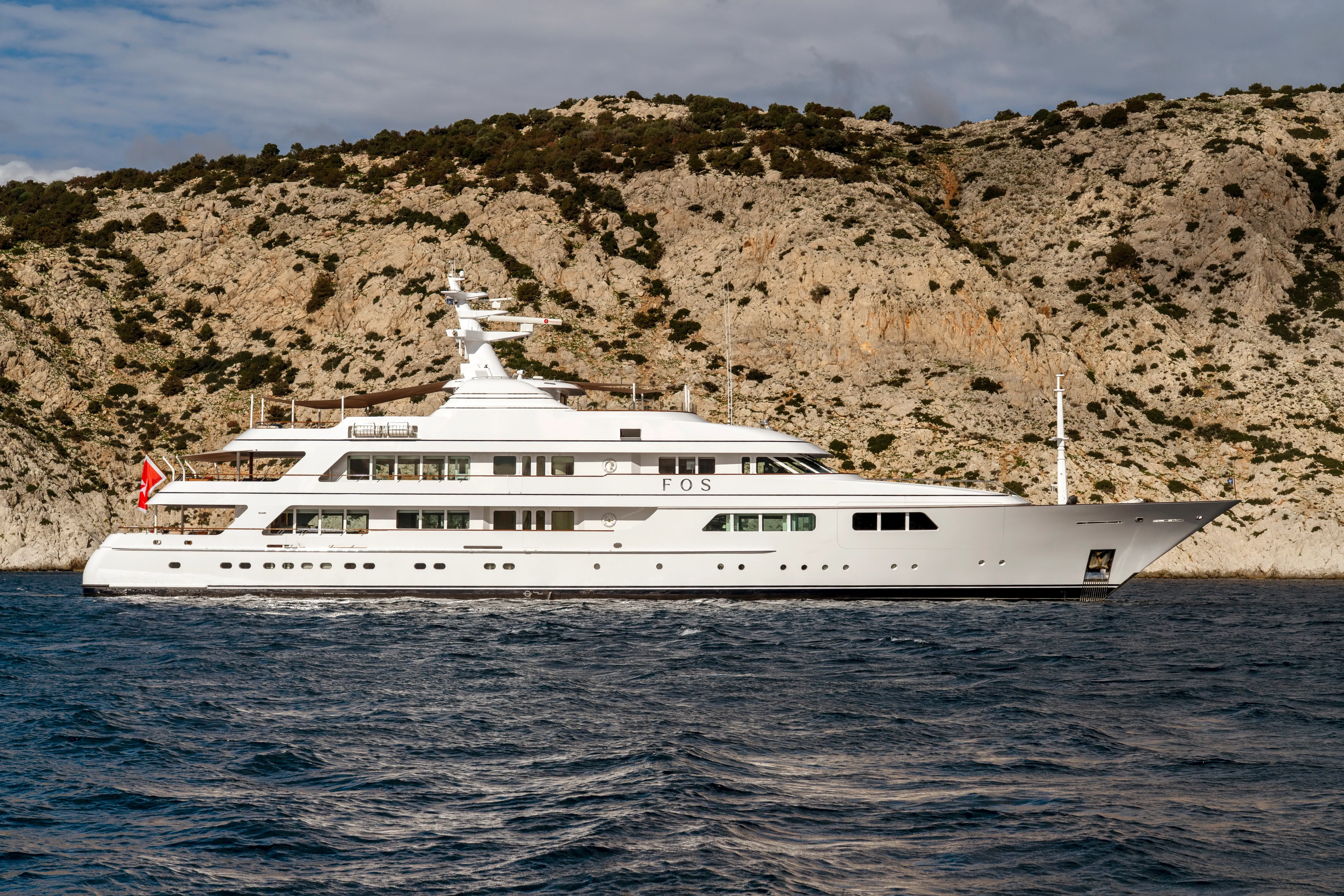 FOS luxury yacht