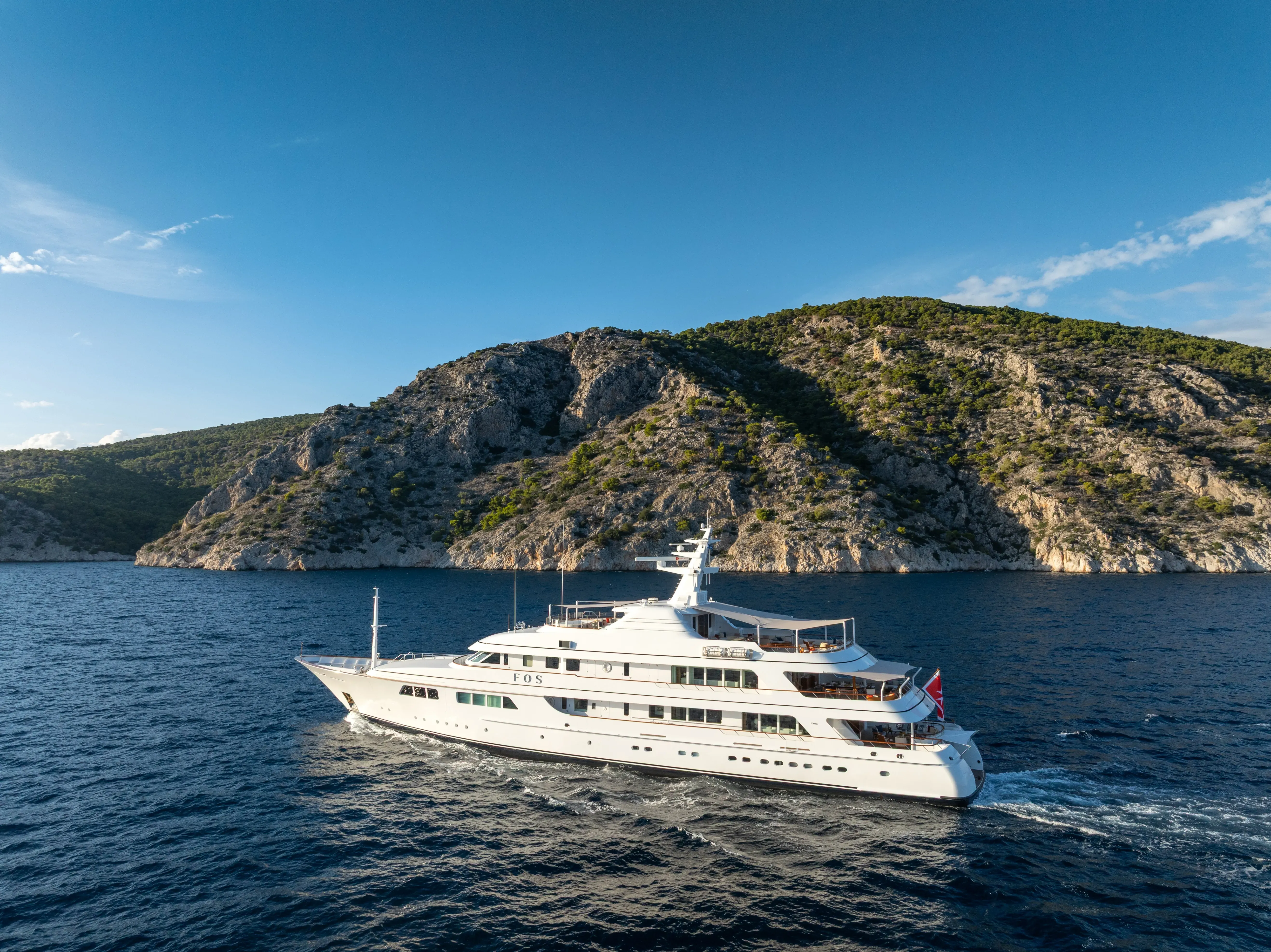 FOS luxury yacht