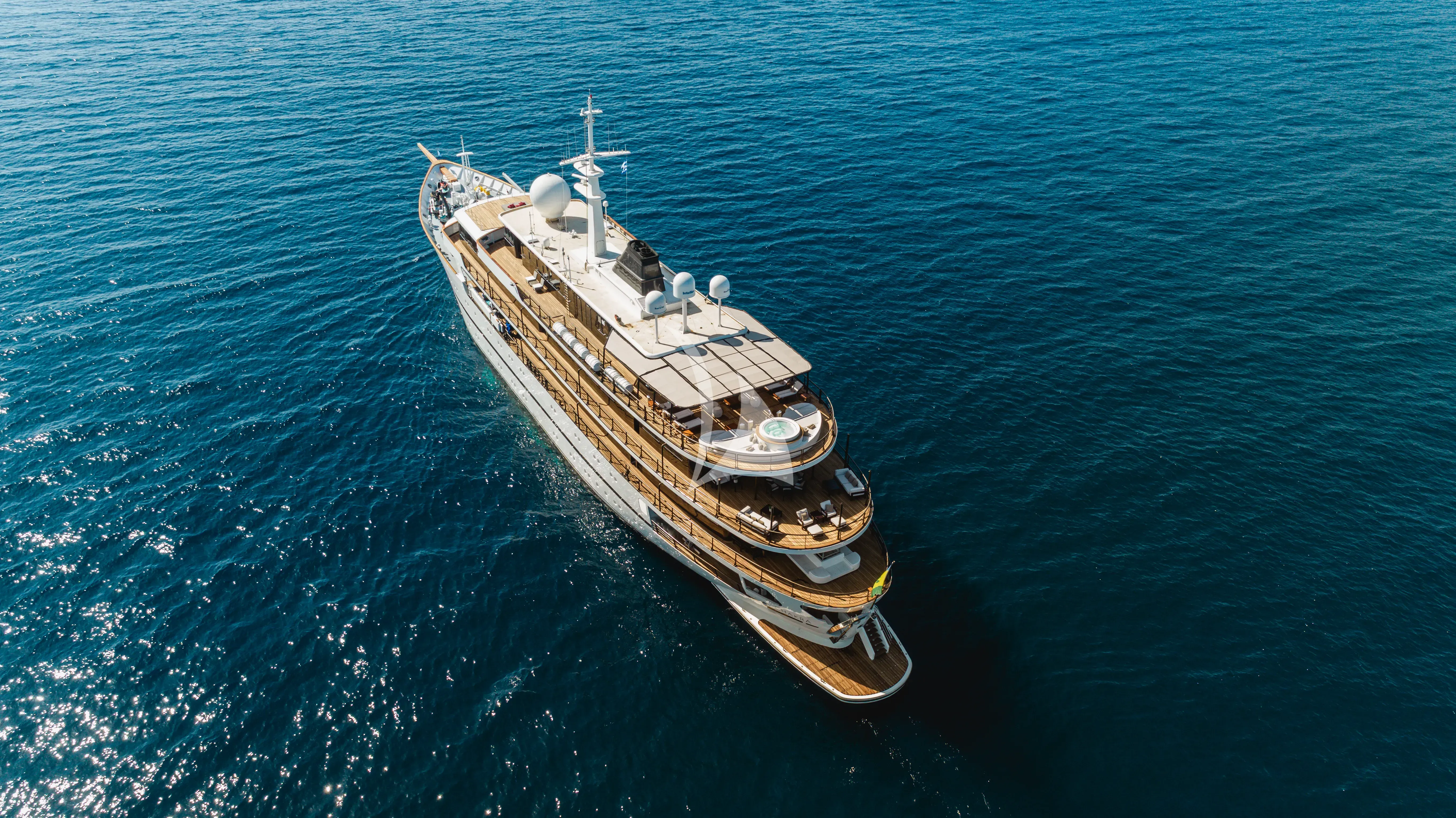Chakra luxury yacht