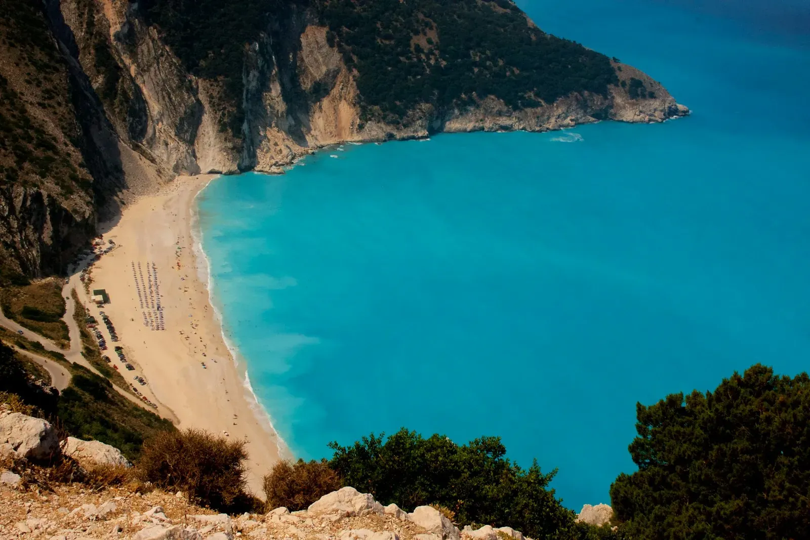 Myrtos beach, Kefalonia — Ionian Islands