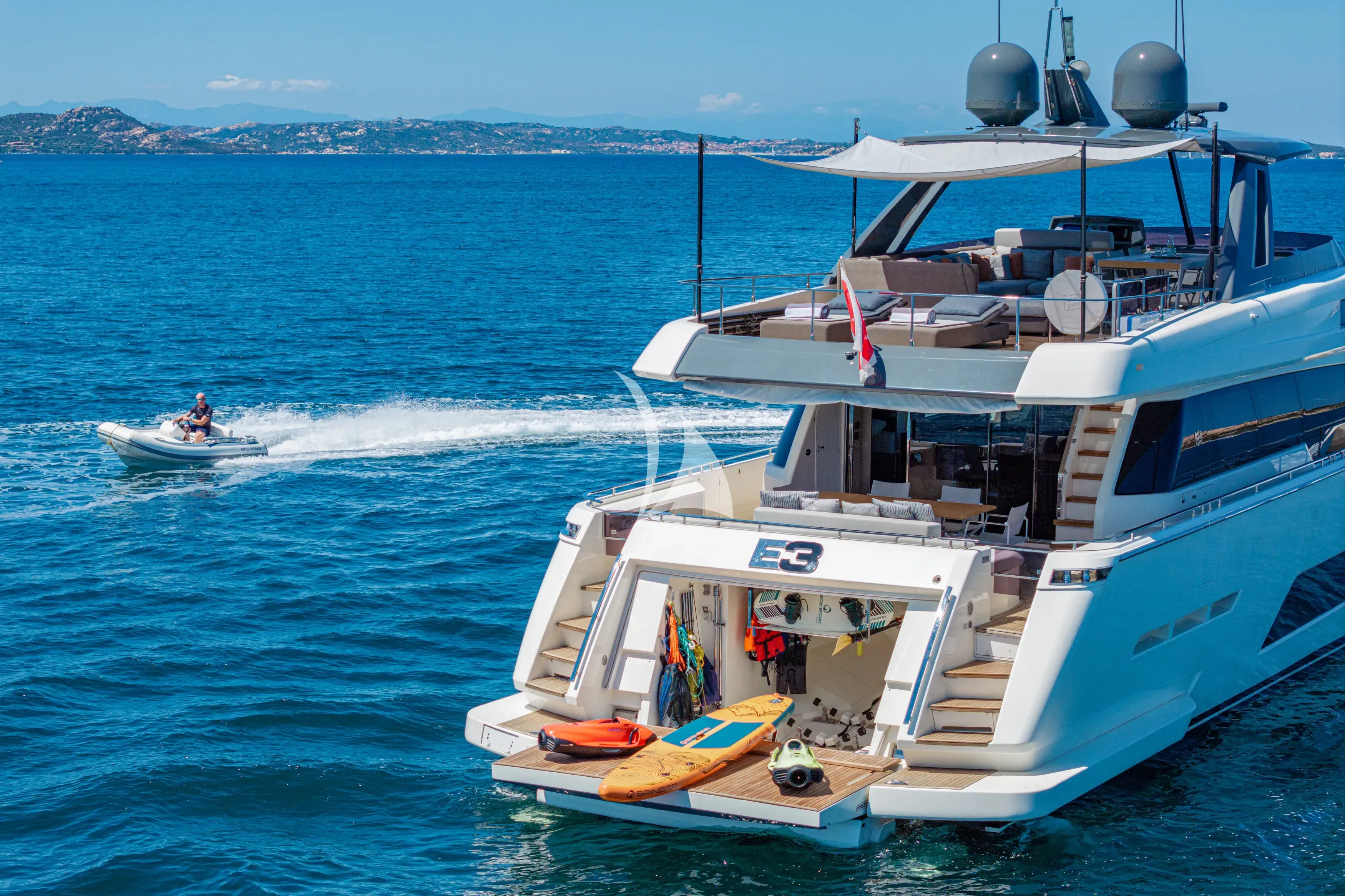 E3 luxury yacht