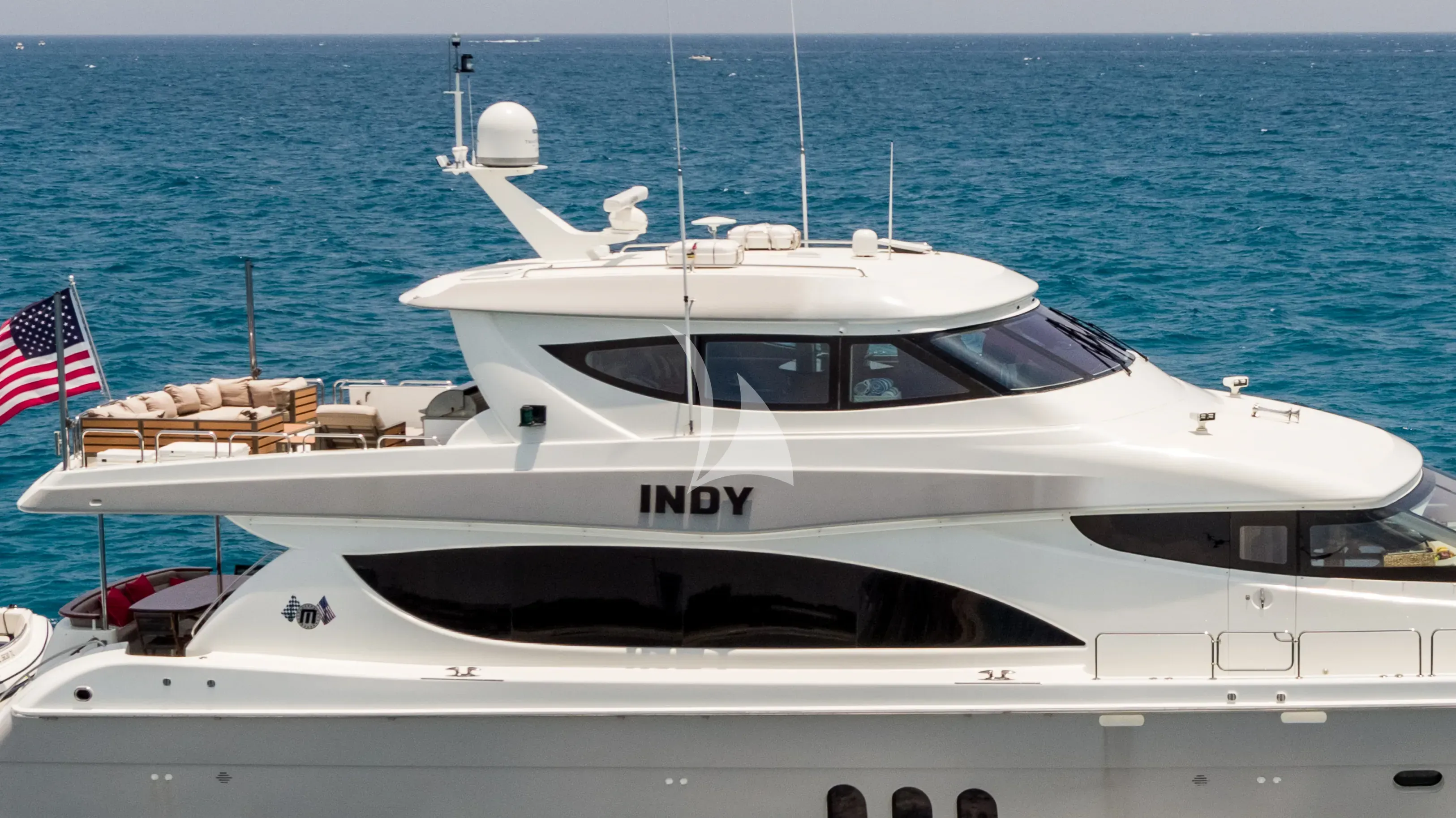 INDY luxury yacht