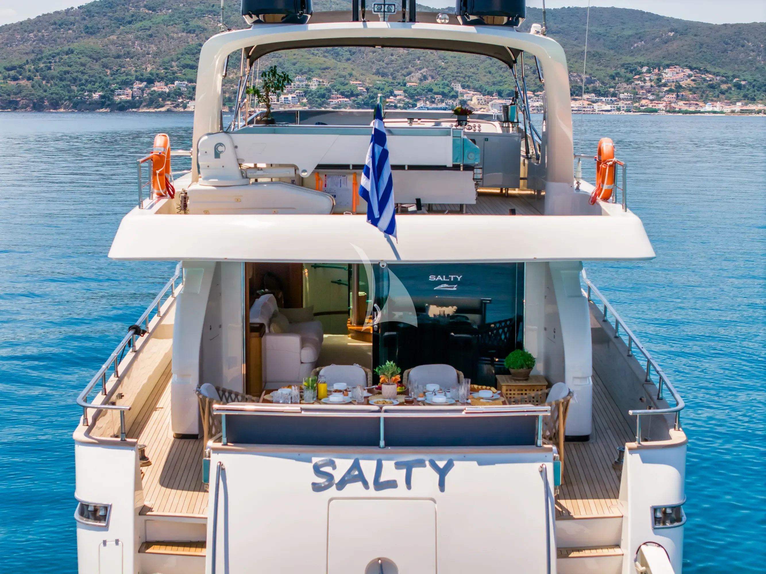 SALTY luxury yacht